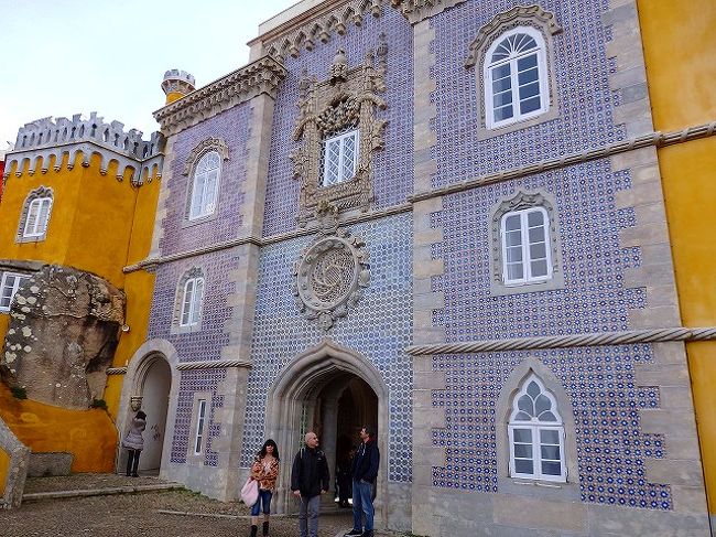 マヌエル様式の部分が一番新しい＠ペーナ宮殿