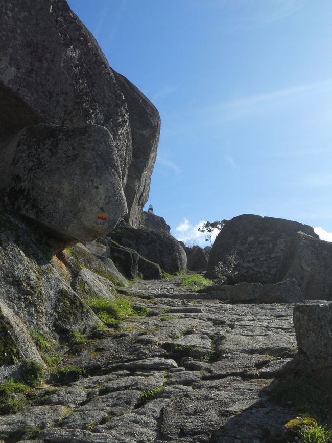 天空の城に向かっているような気分です。