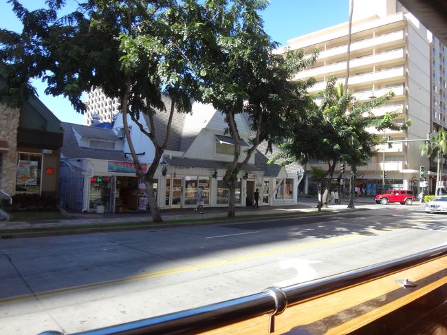 トロリーからの景色。