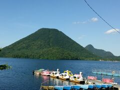 榛名湖に来ました
スワンが見えるよー