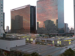 大崎駅前のホテルニューオータニイン東京に宿泊しました。
翌朝にパチリ。
