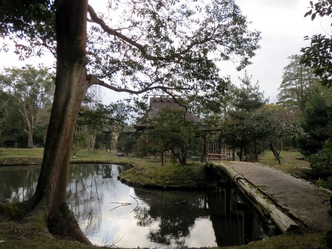 橋の向こうが　内露地枝折戸