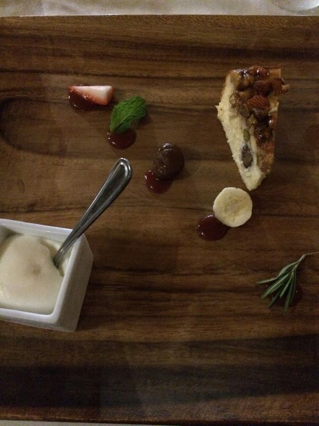 栗とミックスナッツこリコッタチーズケーキ