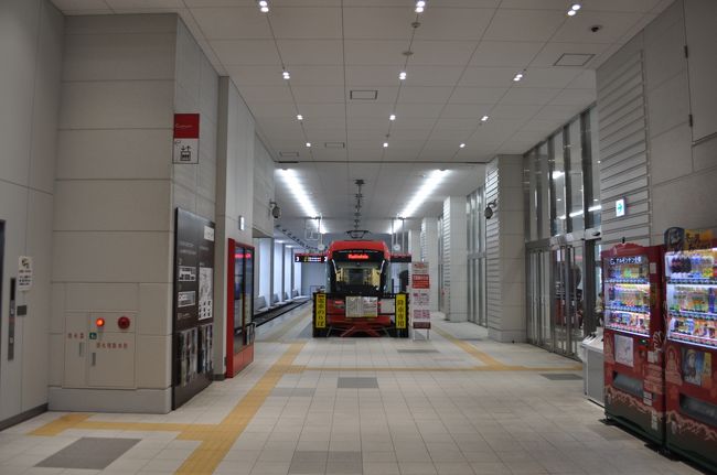 　万葉線乗り場です。