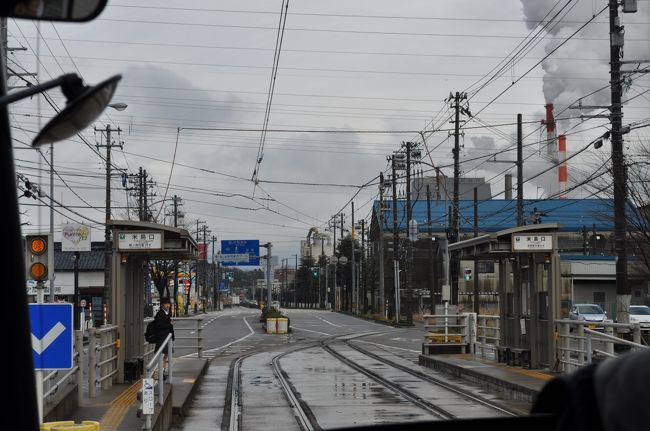 　米島口停留場です。