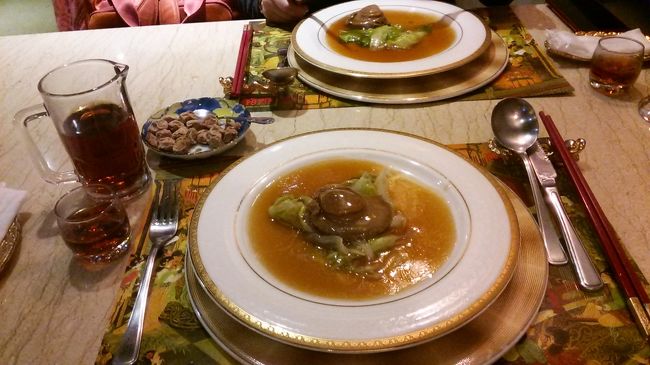 福正緑でのフカヒレコースディナー