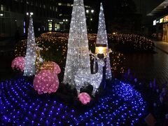 この日は、ＪＲ大崎駅から「目黒川みんなのイルミネーション」を見ながらＪＲ五反田駅に向かいました。