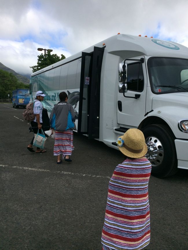 ワイキキへ戻ります。
