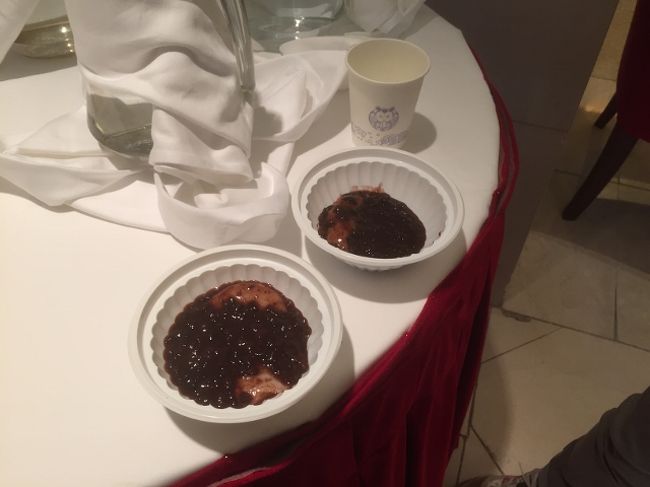 そしてそのもちで作ったぜんざい。<br />まさかハノイでこんなイベントに参加できるとは。<br />旧市街からわざわざタクシー往復した甲斐がありました。