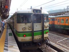 水上駅に到着しました。
ここで途中下車することにします。