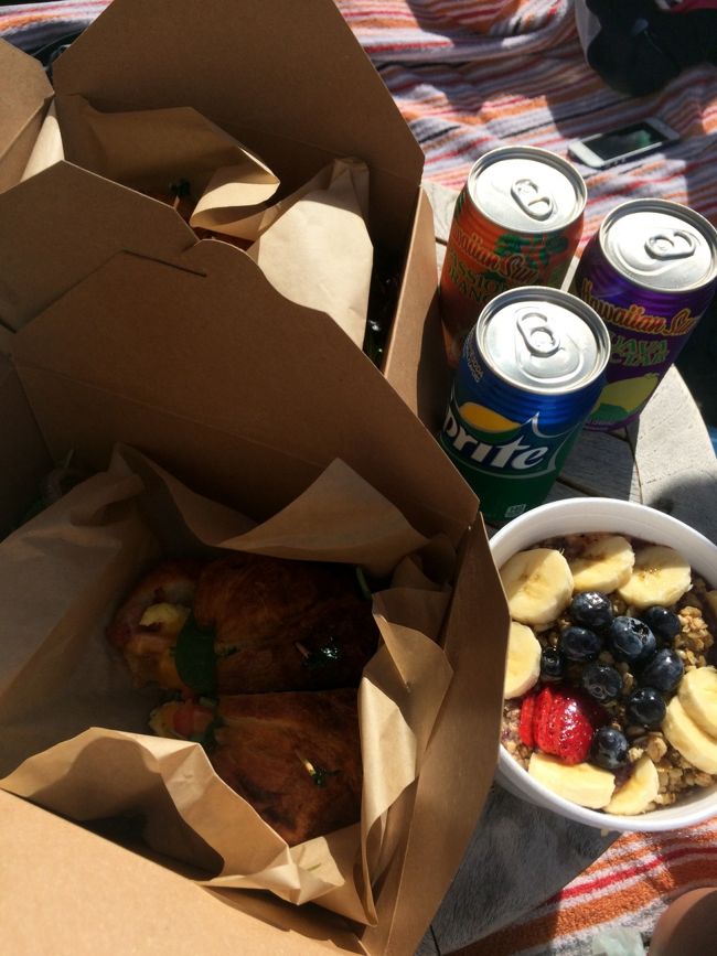 この、ハムと卵のクロワッサン絶品！