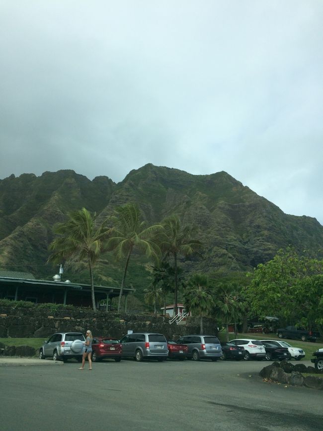 車を停めて、、