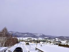 というわけで、富良野駅まで逃げて来たのですが・・・あんれ？こっちはめっちゃ晴れているやんけーΣ(ﾟдﾟlll)
これも、冬の北の大地の厳しさなのでしょうか？
ほんと目まぐるしく変わる現地のお天気にまたまた驚かされる瞬間でもありましたｗ