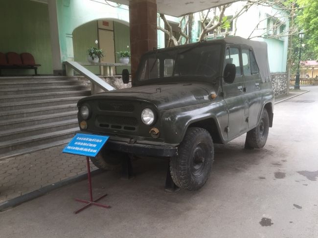 当時のジープも展示してました。<br />