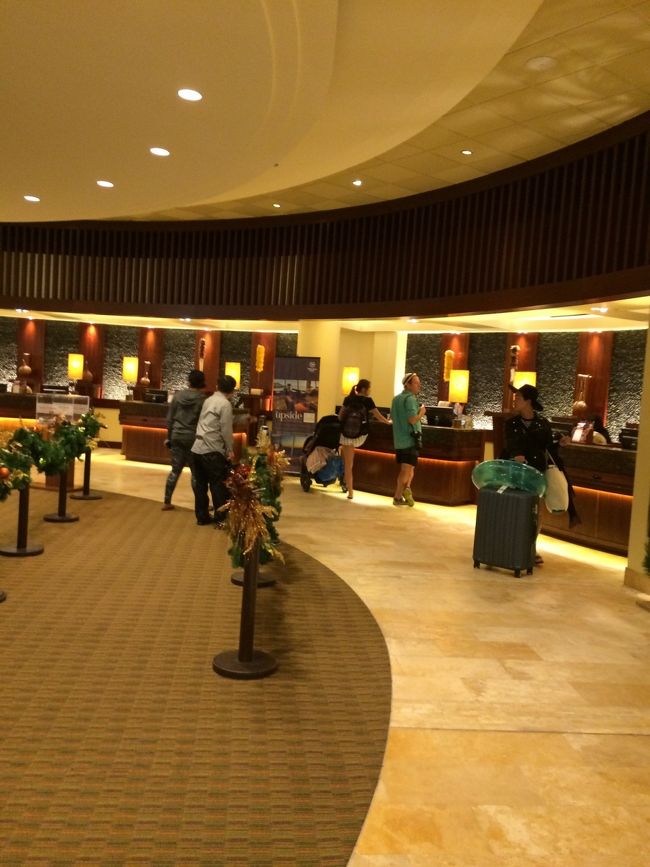 シェラトンのフロントです。