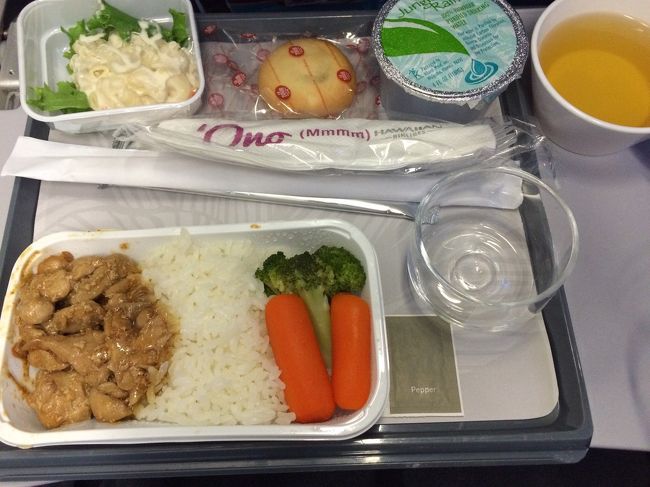 こちら乗って少しして出てきました。。<br /><br />お味イマイチ。笑