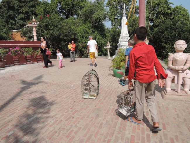 鳥さんを逃がしてあげて、徳をもらう。１回２羽、１ドル。