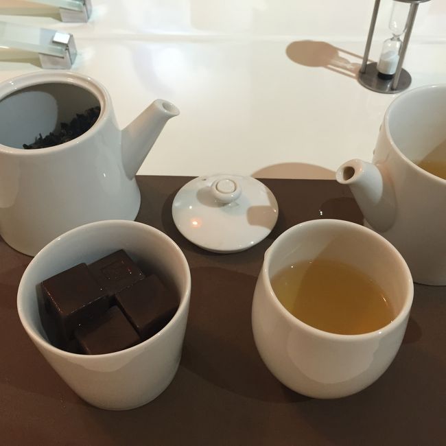 もちろん温かいお茶もいただけます