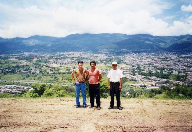 眺めの良い丘です。