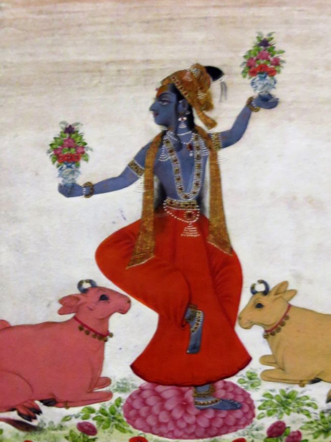 東博初詣-16 東洋館 インドの細密画 ☆ムガル王朝時代（16～19