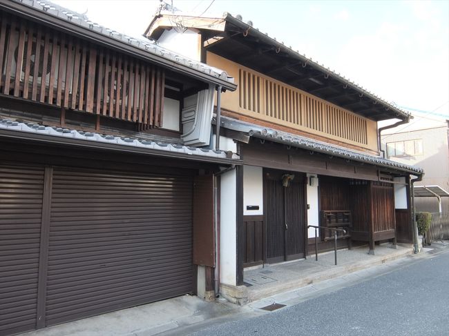 ならまちの街並。