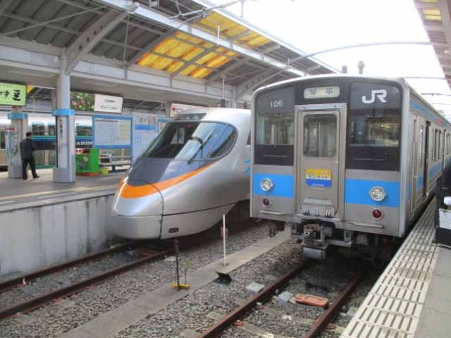 高松着<br />駅の雰囲気が　下関港駅に似てると思った