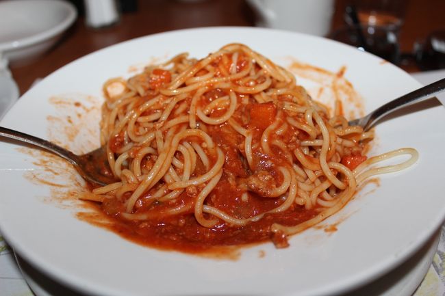 パスタでした。