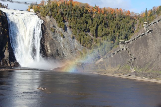 ちょうど虹が出迎えてくれました(^^♪