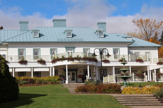 ケーブルカーを降りたところにあるホテル。