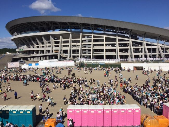 出勤前に ちょっと寄り道しました Vol 21 知人が嵐のライブを見にやってきました ひとめぼれスタジアム宮城 利府 宮城 多賀城 塩釜 利府 宮城県 の旅行記 ブログ By たぬき２号さん フォートラベル