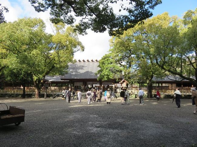 犬山城を後にして次に向かった先はここ。<br />犬山〜神宮前　660円×2<br /><br />「熱田神宮」