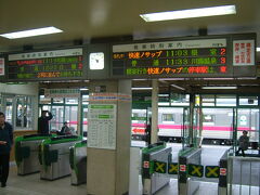 空港からはバスに乗って釧路駅に向かいます。釧路からは根室本線に乗り込みました。