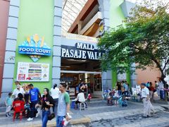 ホテルのトランスファーと一緒に、中心部から少し離れたMall Pasaje Valleというモールへ。外はガッチリ多くの警察が配備されており、市内中心部のカテドラル付近とは様相がまるで異なる。