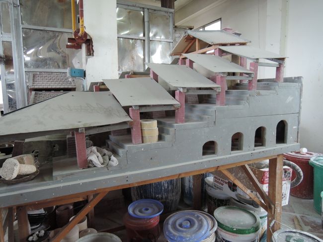 登り窯の模型もあります。<br />ガイドさんやお店からの説明も特になく、ちょっと物足りない感じです。