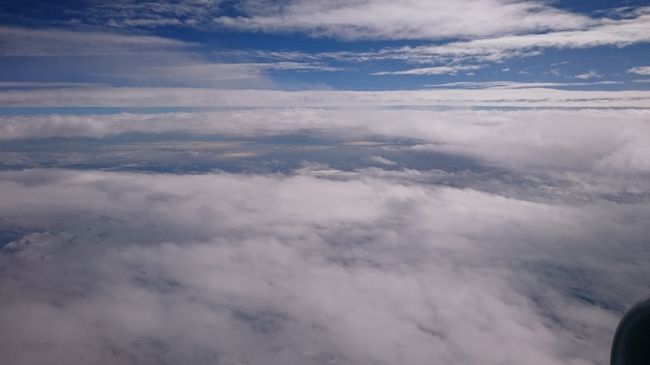 すごい雲です。