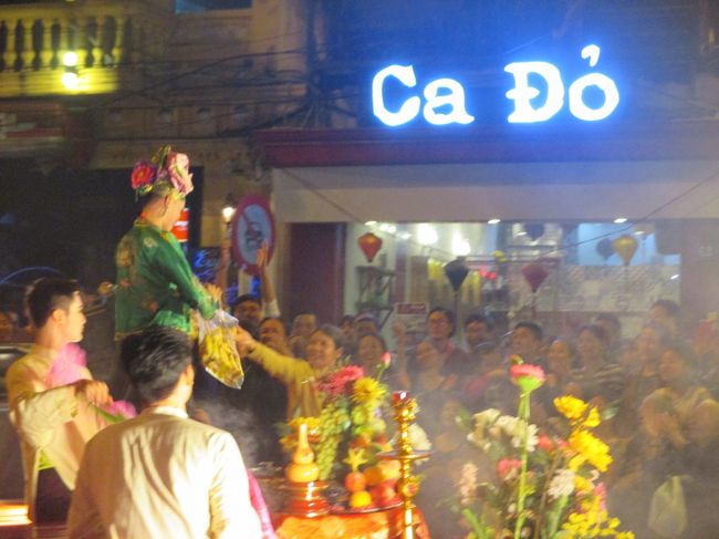 路上舞台に戻る。