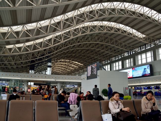 成都双流国際空港<br /><br />いよいよ日本へ帰る時が来ました。<br />