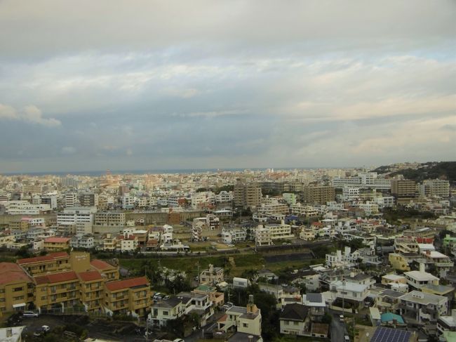 遙か向こうに微かに海が見えた。