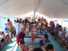 私の乗ったお船はこんな感じです。波によっては結構揺れます〜。