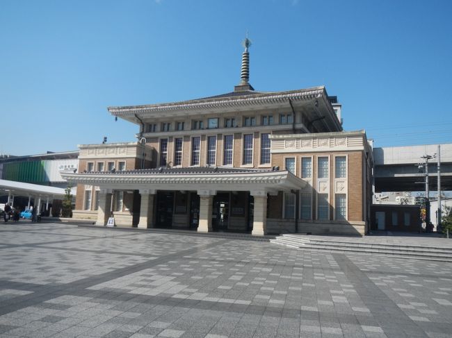 １０月２９日。<br /><br />旧ＪＲ奈良駅の建物。