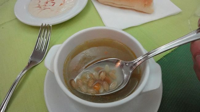 ルクソールに移動後、遅めの夕食。