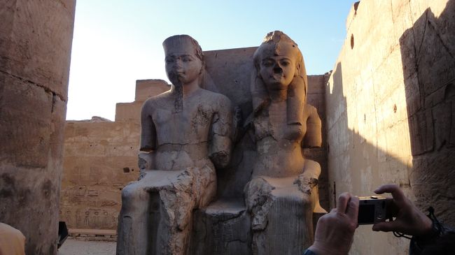 唯一発見されている、ツタンカーメンの石像。<br />１５歳即位の時の物か？？ということで、詳細は未だにわからないそうです。<br /><br />こういう、解き明かされていない謎にも普通に遭遇できるところが溜まらないですね。