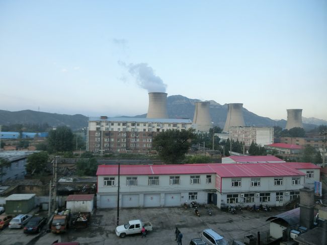 -9/18金-<br /><br />部屋の窓からの景色。