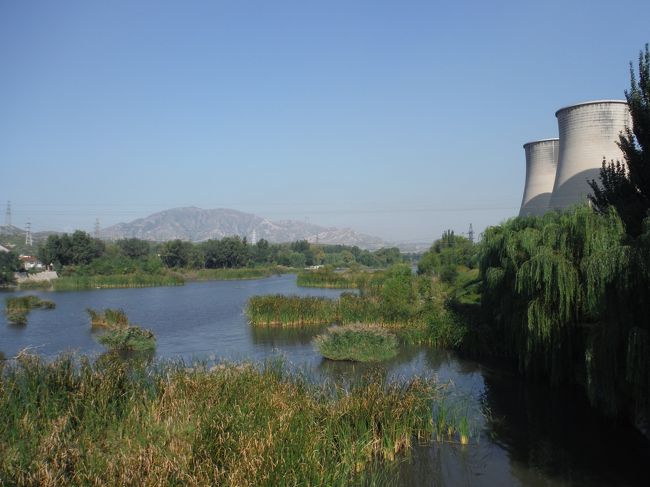 今回中国に来てからはじめて綺麗な青空を見ることができた。<br /><br />気温が涼しいこともあり、空気も清澄な感じがする。