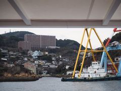 長崎港に戻ってきた。

ここにも、世界遺産に登録された小菅修船場跡がある。
ソロバンドックともいわれ、日本で初めて蒸気動力を用いたスリップドック。