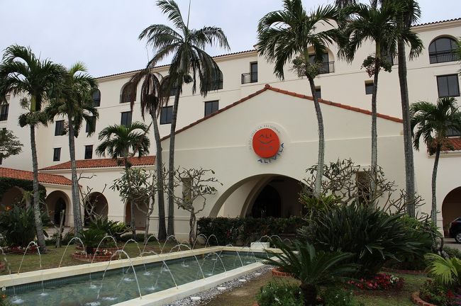 アリビラの正面玄関です。<br /><br />