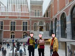 ＡＭ９：００　◆アムステルダム国立美術館◆

やっと入館できました！('-^*)/

ちなみにこちらのアムステルダム国立美術館では、フラッシュを炊かなければすべての作品が
写真撮影可能という、なんとも太っ腹な美術館です\(^o^)／
