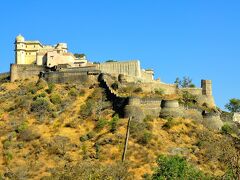 クンバルガル城塞の遠景。

この城塞の名前は、昨日行ったチットールガル城塞を築いた、君主、ラナ・クンバに由来しているそうです。