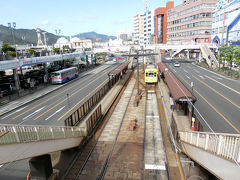 長崎駅前に戻ってきました