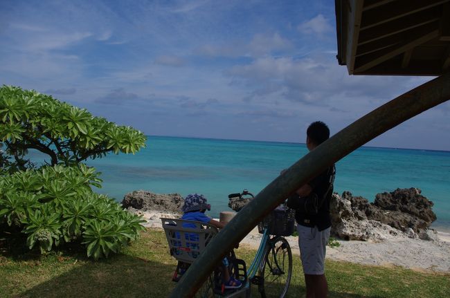 きれいな海をみながらの休憩は幸せ